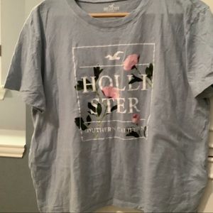 large hollister tee, i will iron before it gets sent out!